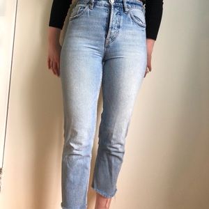 Blue Mom Jeans from Zara
